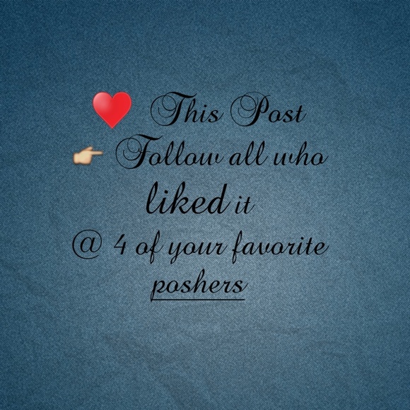 Other - FIRST FOLLOW GAME!!!